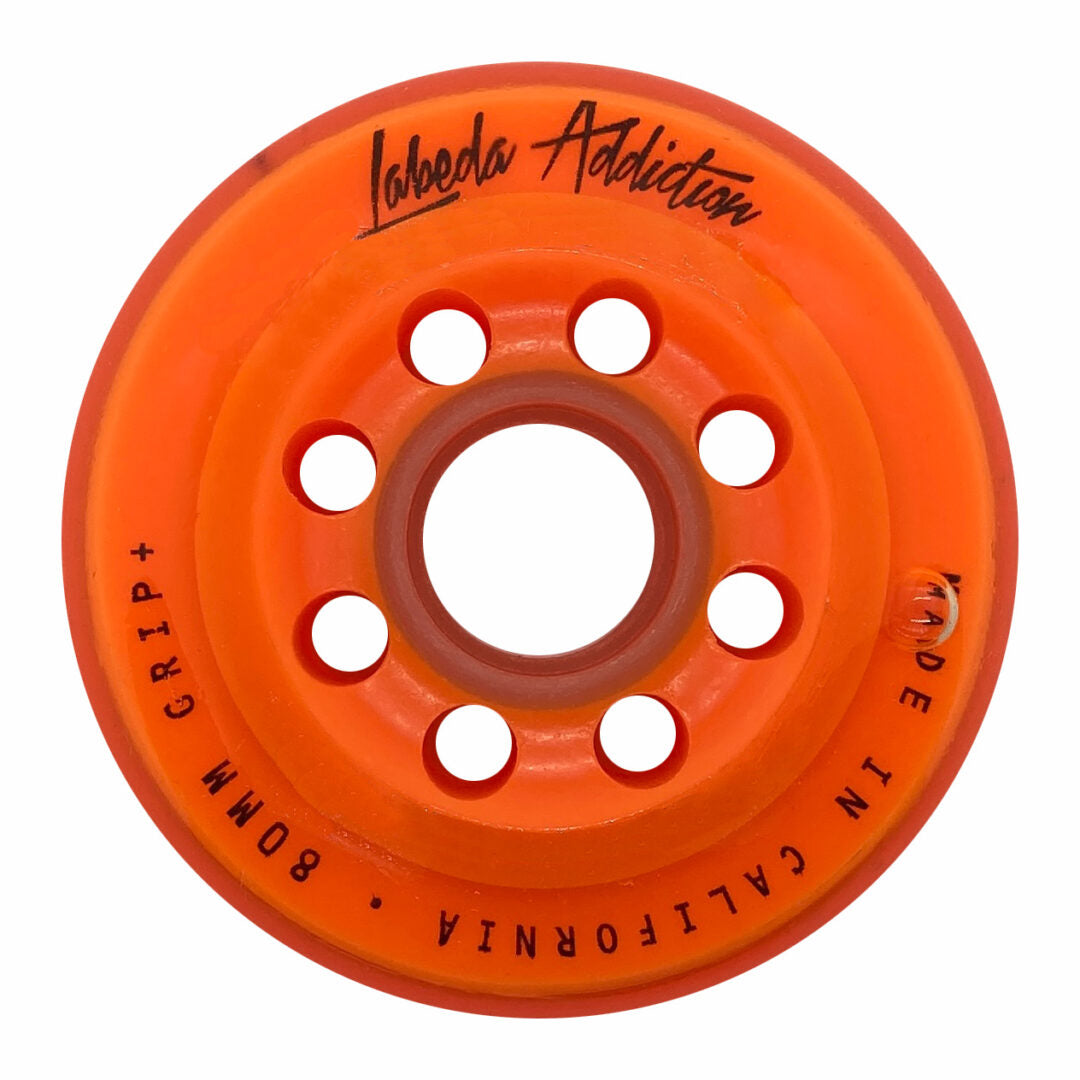 Labeda Addiction Grip Roller Hockey Wheel – Orange Blem