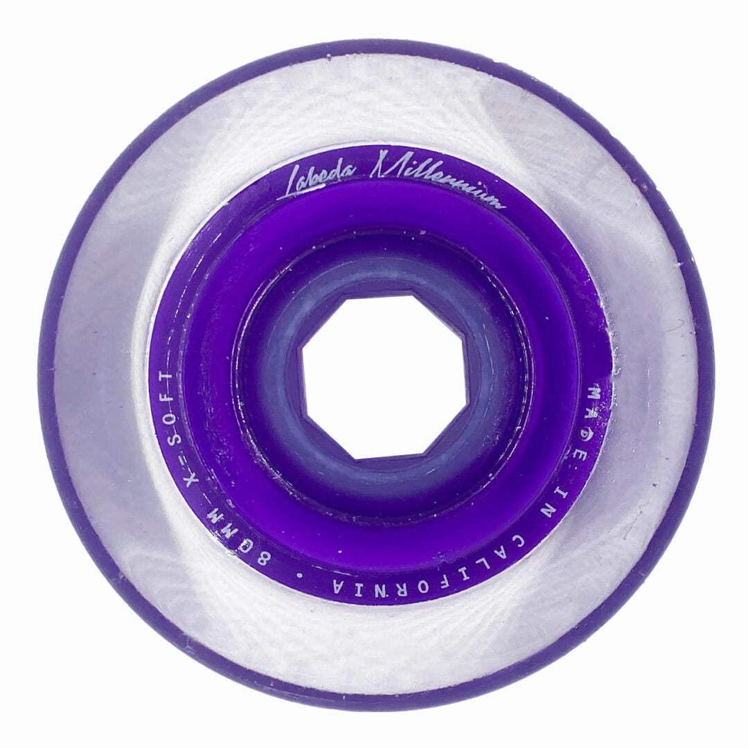 Labeda Millennium X-Soft Roller Hockey Wheel – Purple Blem