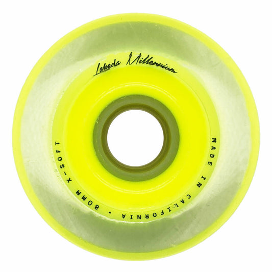 Labeda Millennium X-Soft Roller Hockey Wheel – Yellow