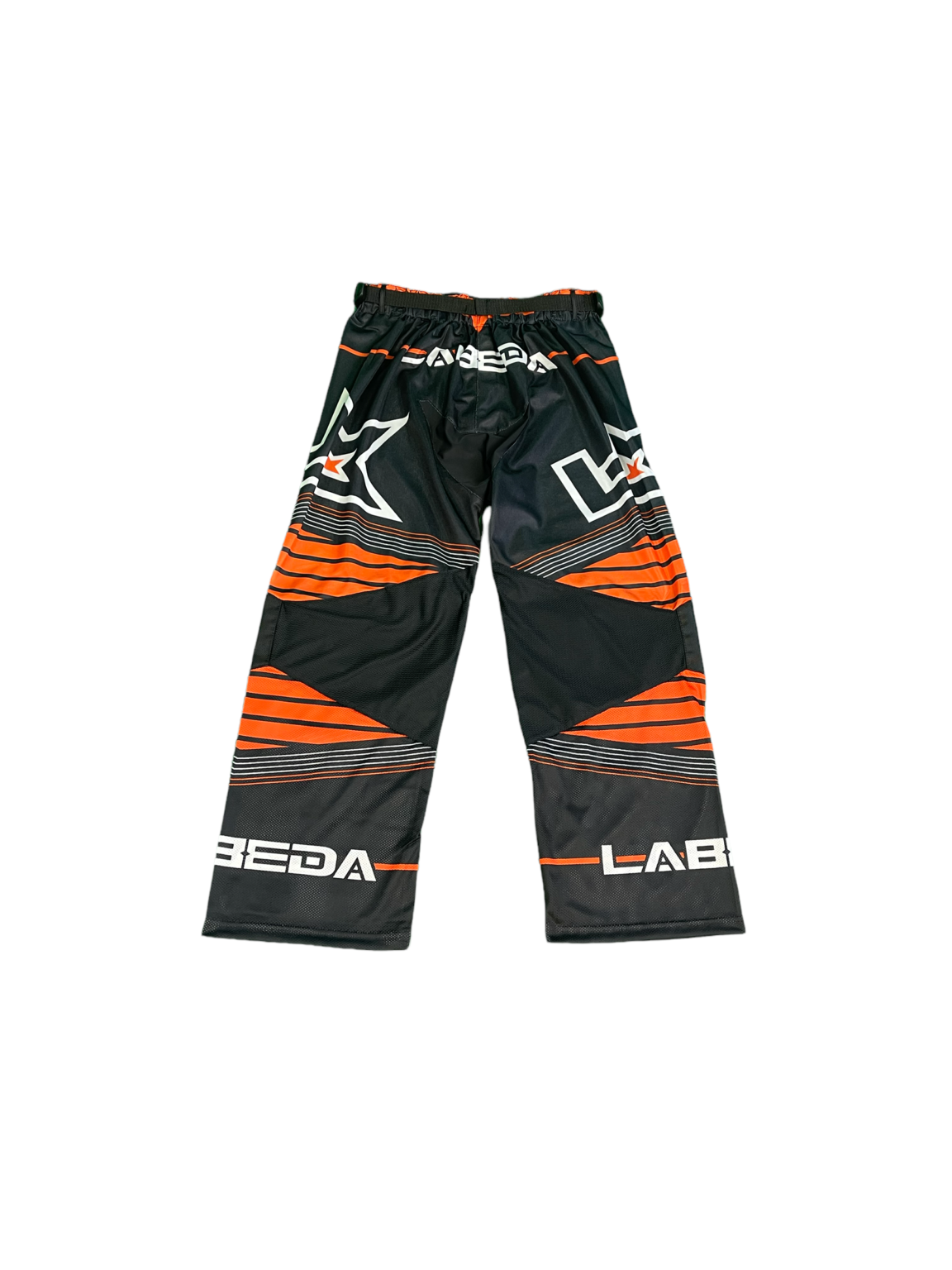Labeda Hockey Pant Pama 7.2 SR - Black/Orange/Angle – Labeda Wheels