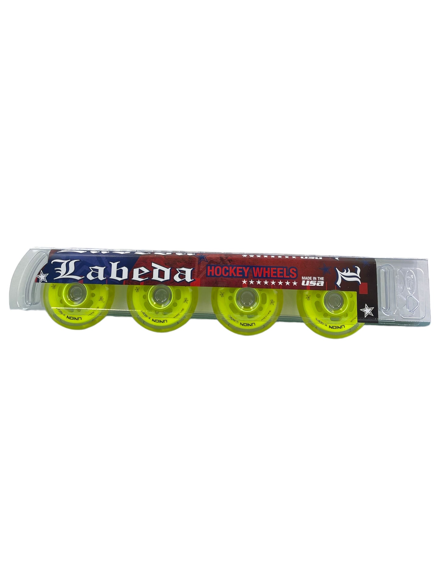 Labeda Roller Hockey Wheel Union X-Soft – Yellow