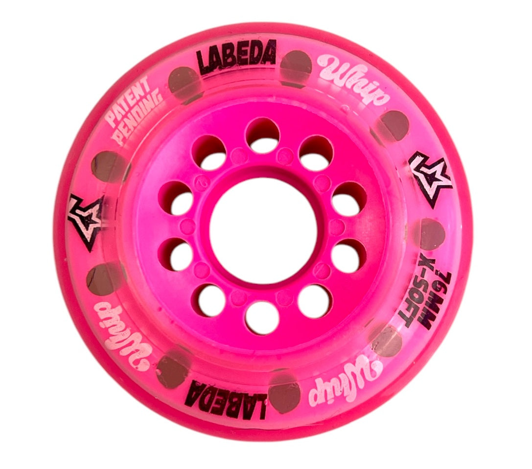 Labeda Roller Hockey Wheel Whip X-Soft – Pink