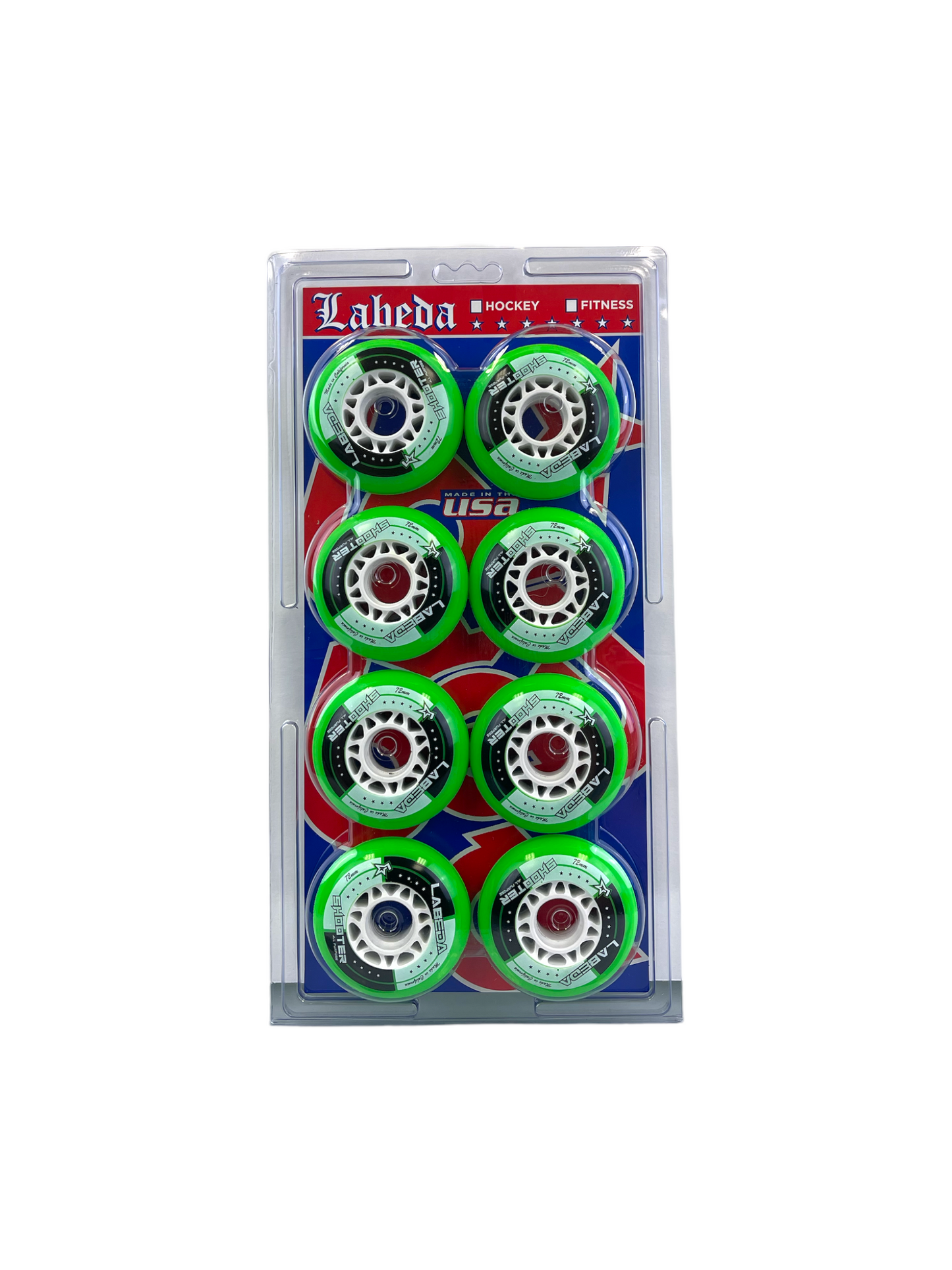 Labeda Shooter All Purpose Roller Hockey Wheel – Green