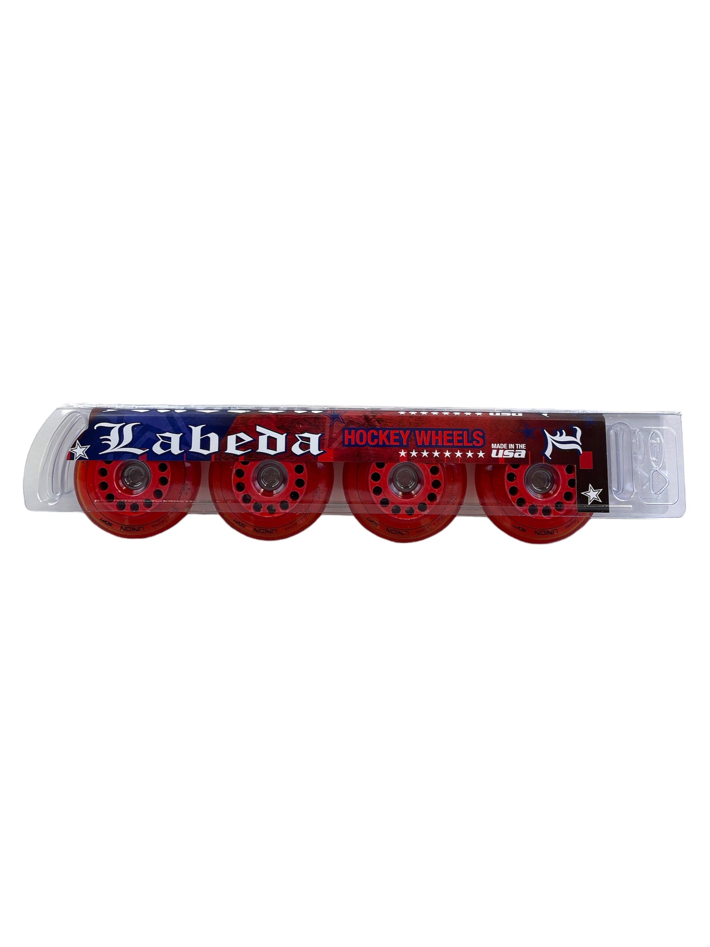 Labeda Roller Hockey Wheel Union Soft – Red