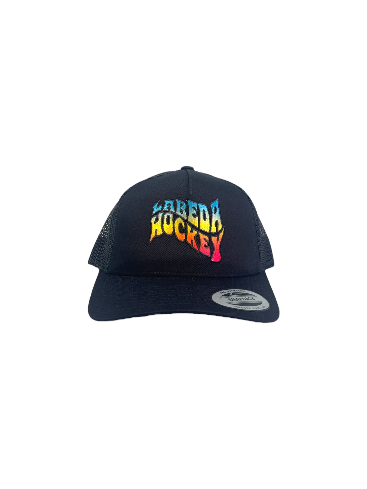 Curve Bill Hat – 5 Panel Retro Trucker Labeda Tie Dye