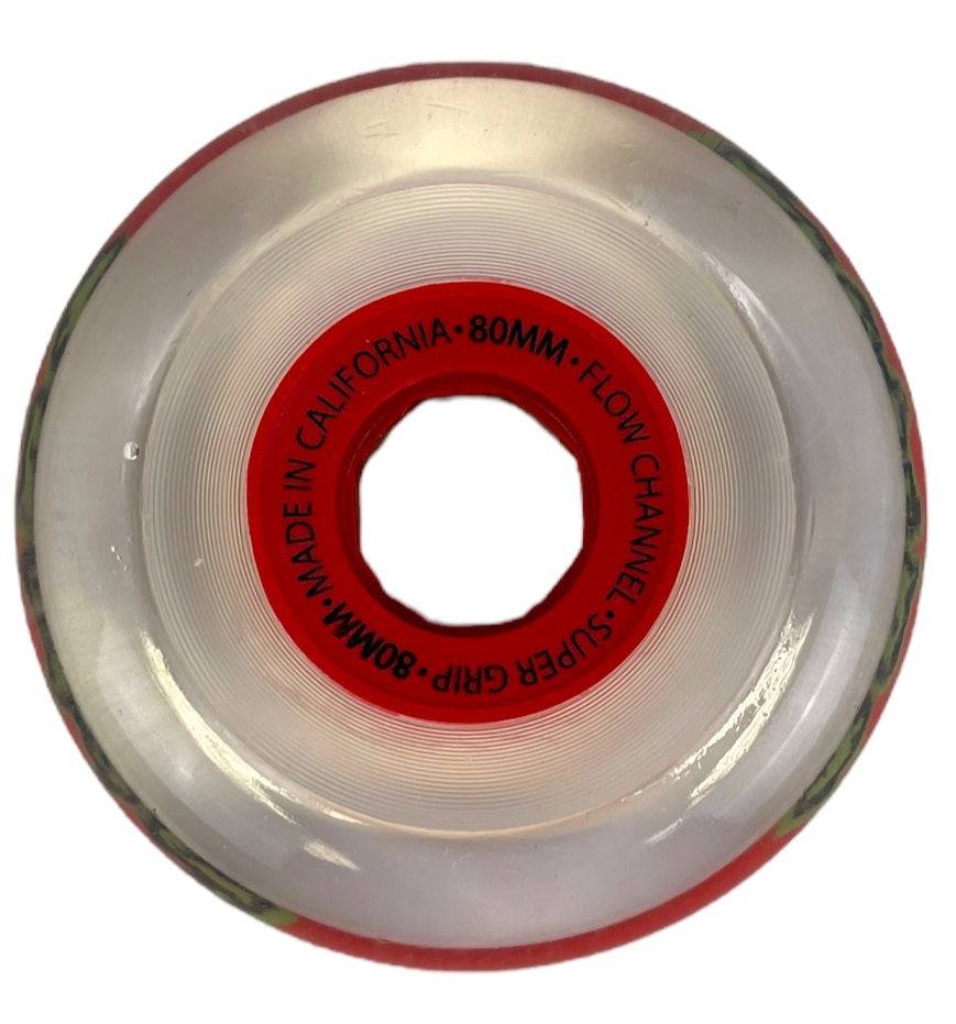 Labeda Slime X-Soft Roller Hockey Wheel - Red Blem