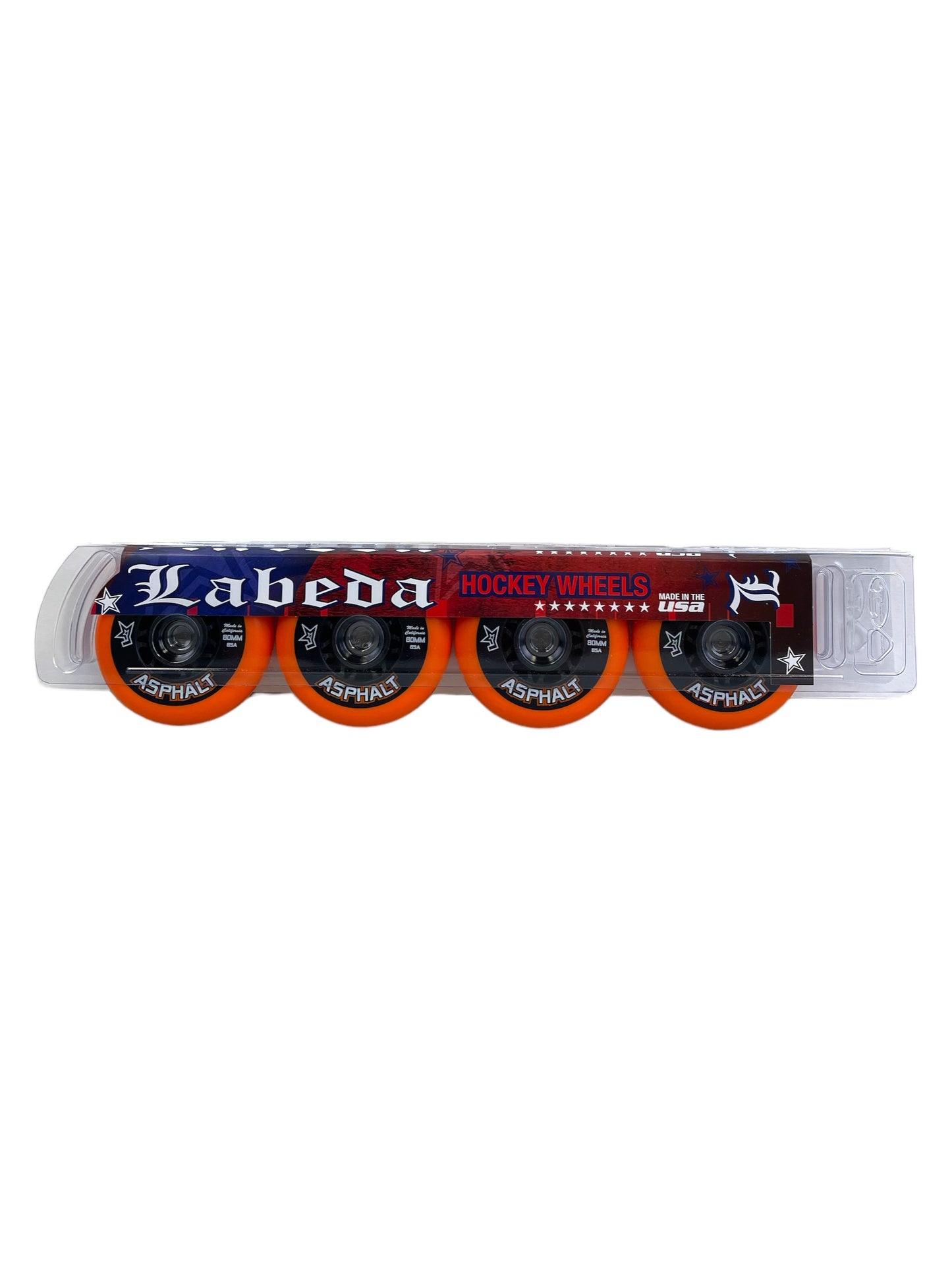 Labeda Asphalt 85A Roller Hockey Wheel – Orange