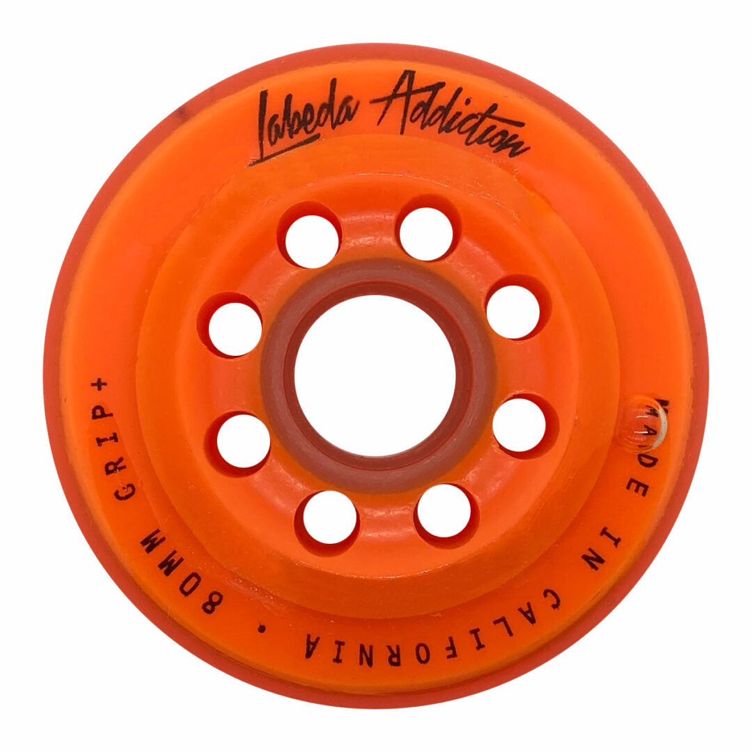 Labeda Roller Hockey Wheel Addiction Grip Plus – Orange Blem