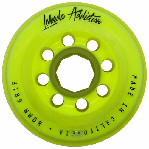 Labeda Roller Hockey Wheel Addiction Grip – Yellow Blem
