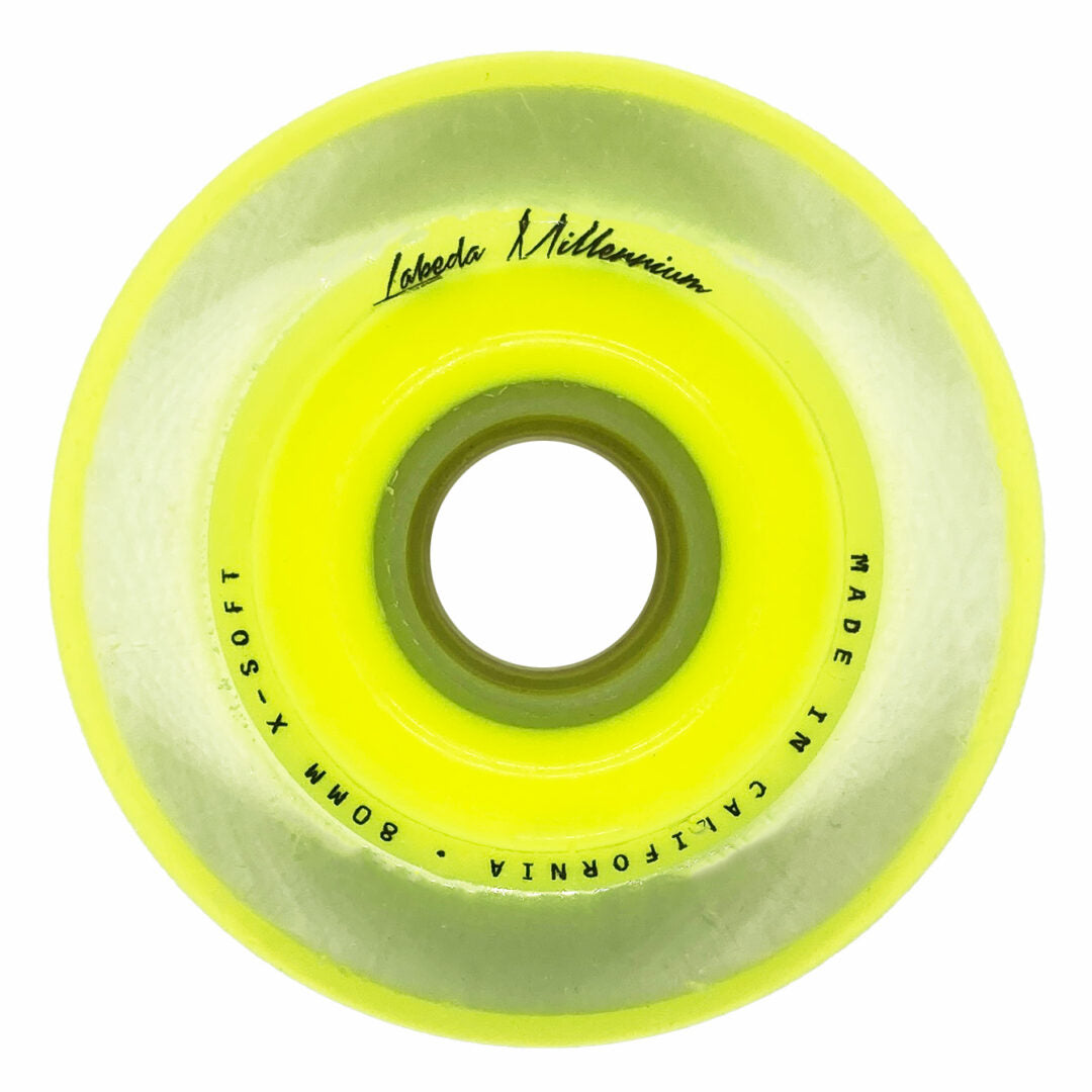 Labeda Millennium X-Soft Roller Hockey Wheel – Yellow – Labeda Wheels