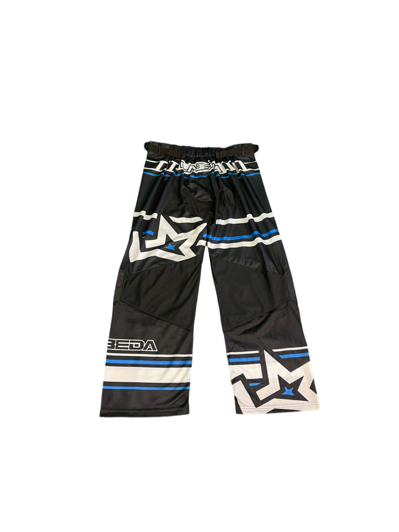 Labeda Hockey Pant Pama 7.2 JR - Black/Blue/Stripe
