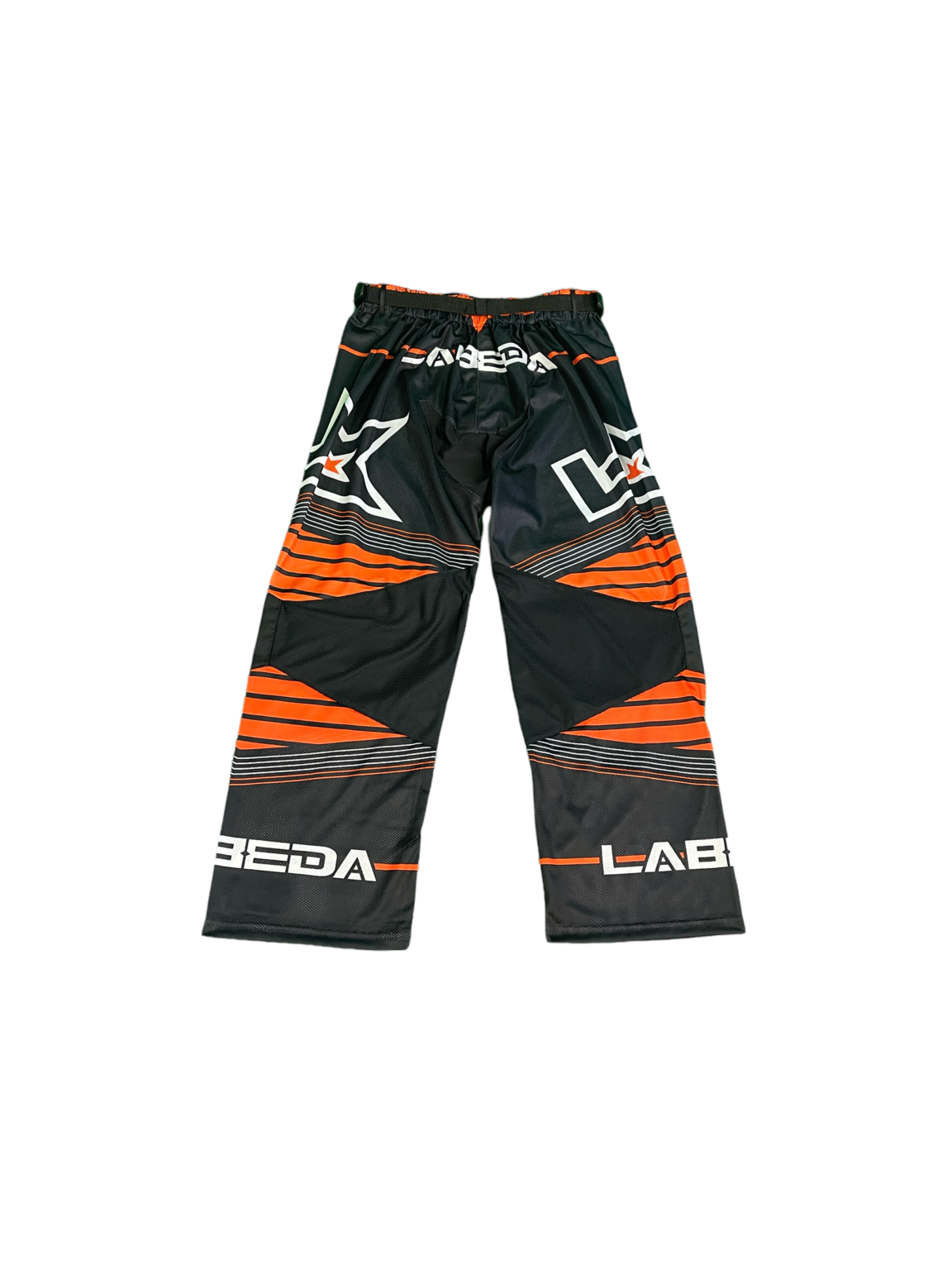 Labeda Hockey Pant Pama 7.2 SR - Black/Orange/Angle