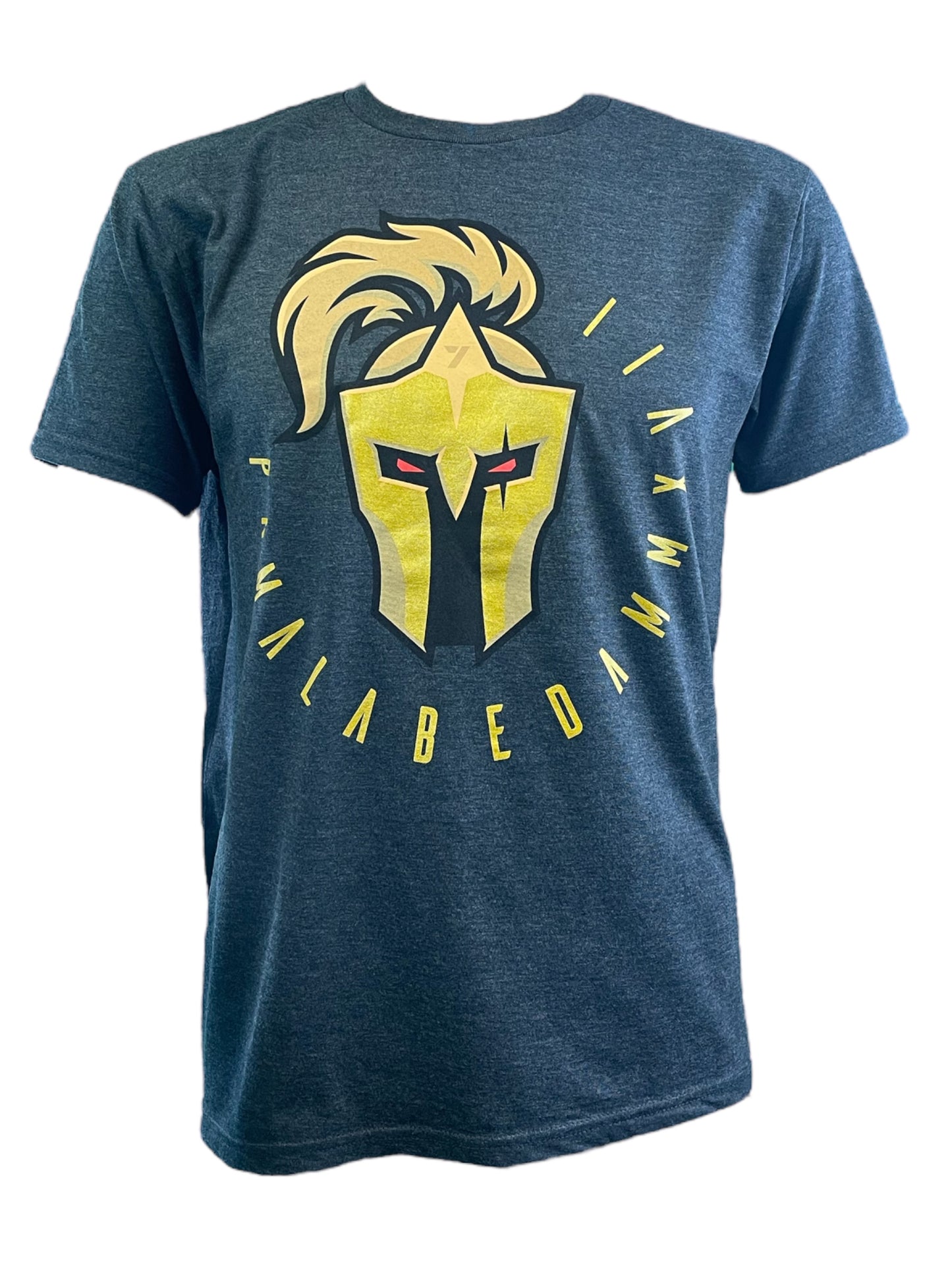 Labeda Golden Knights Logo T-Shirt - Grey