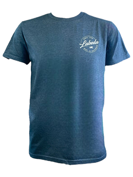 🎁 T-Shirt Labeda Hockey Script Logo - Navy (100% off)