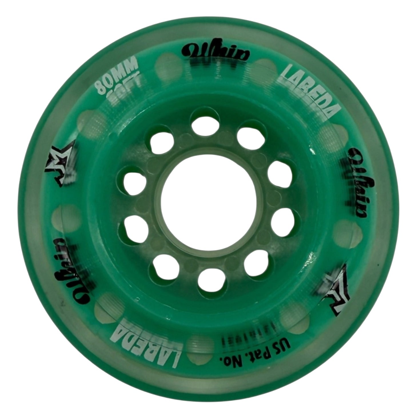 Labeda Whip X-Soft Roller Hockey Wheel – Teal