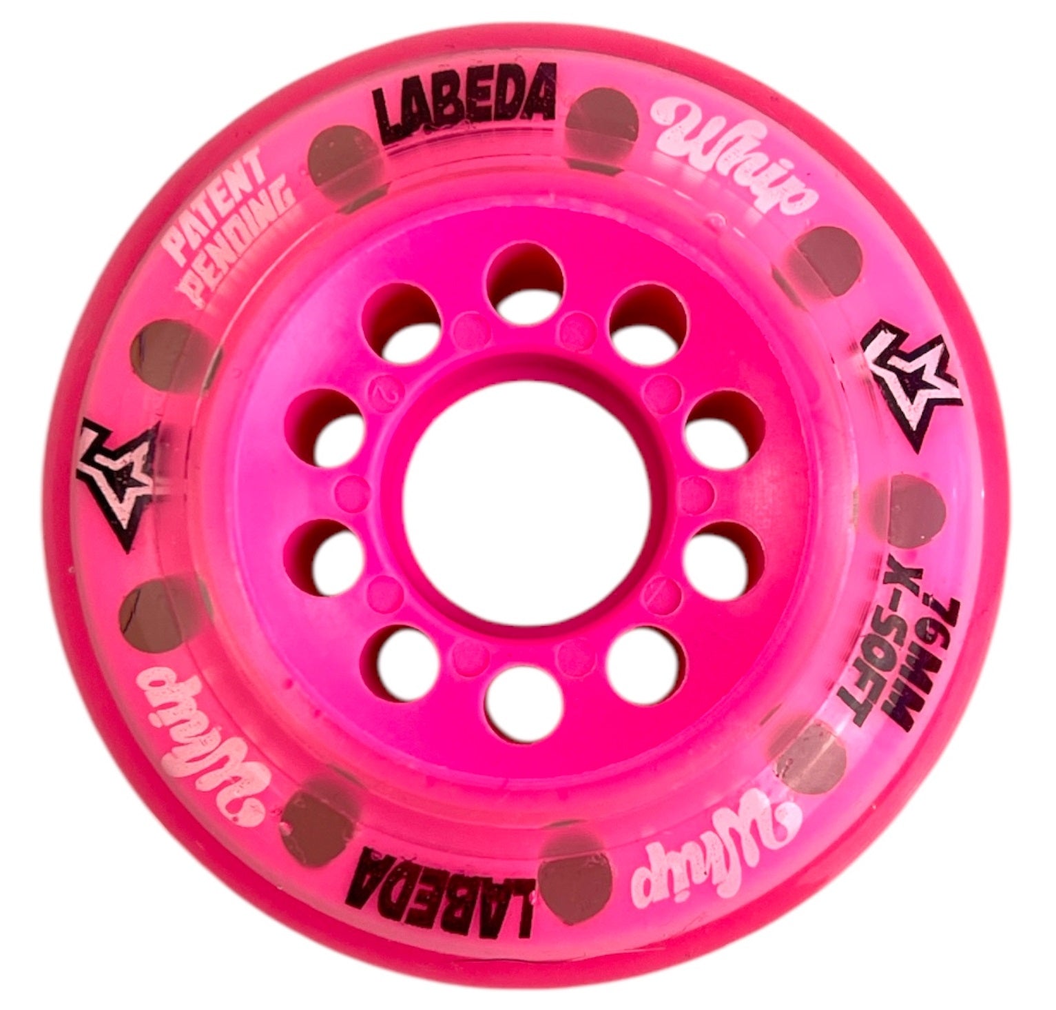 Labeda Roller Hockey Wheel Whip X-Soft – Pink – Labeda Wheels