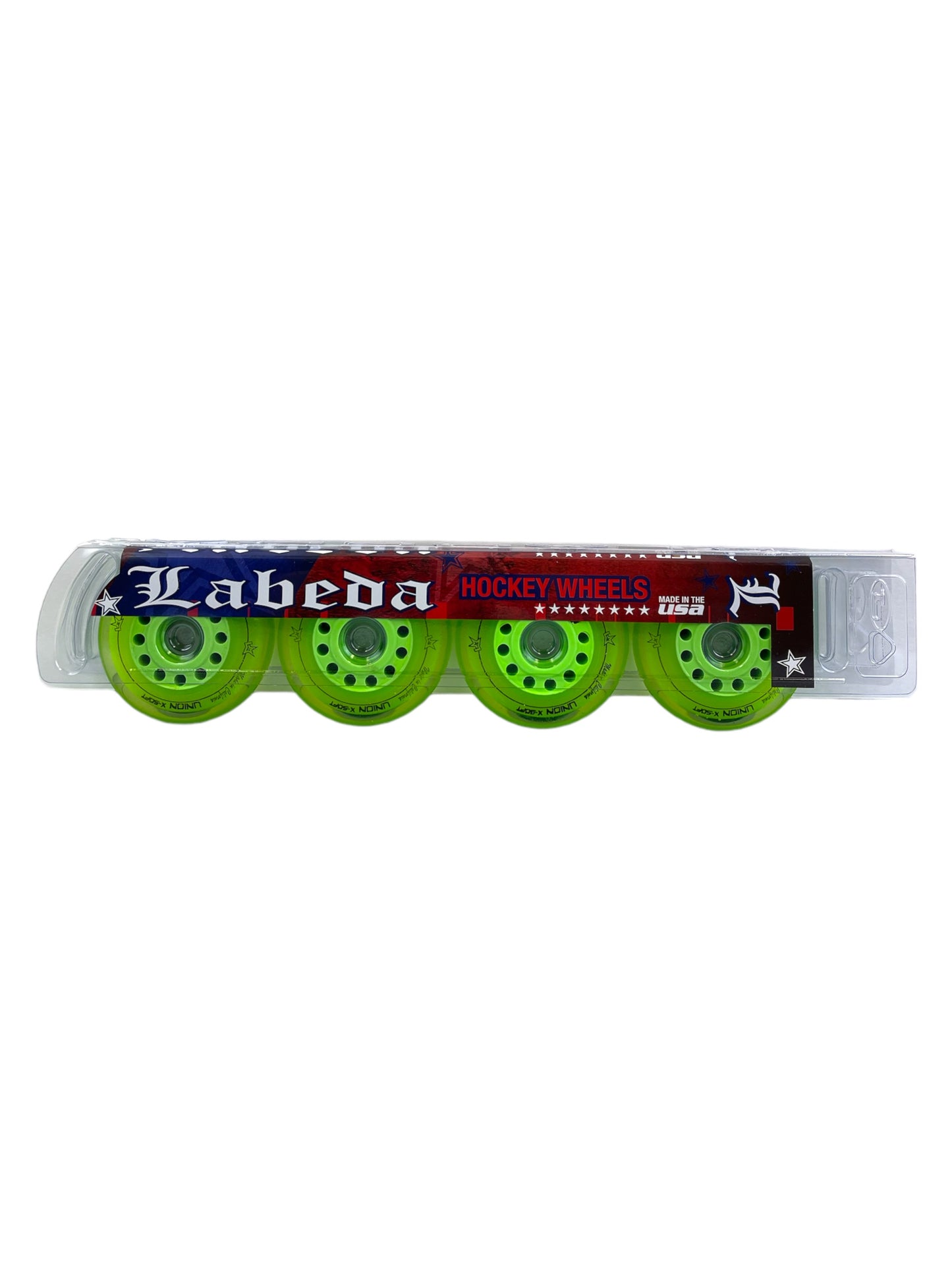 Labeda Roller Hockey Wheel Union X-Soft – Green